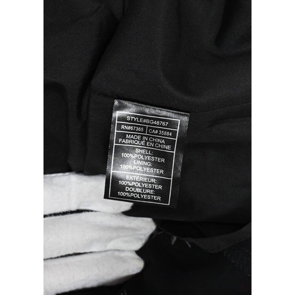 BB Dakota Black & Red Floral Mock Neck Short Sleeve Mini Dress - Picture 5 of 5